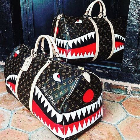 louis vuitton bape backpack.